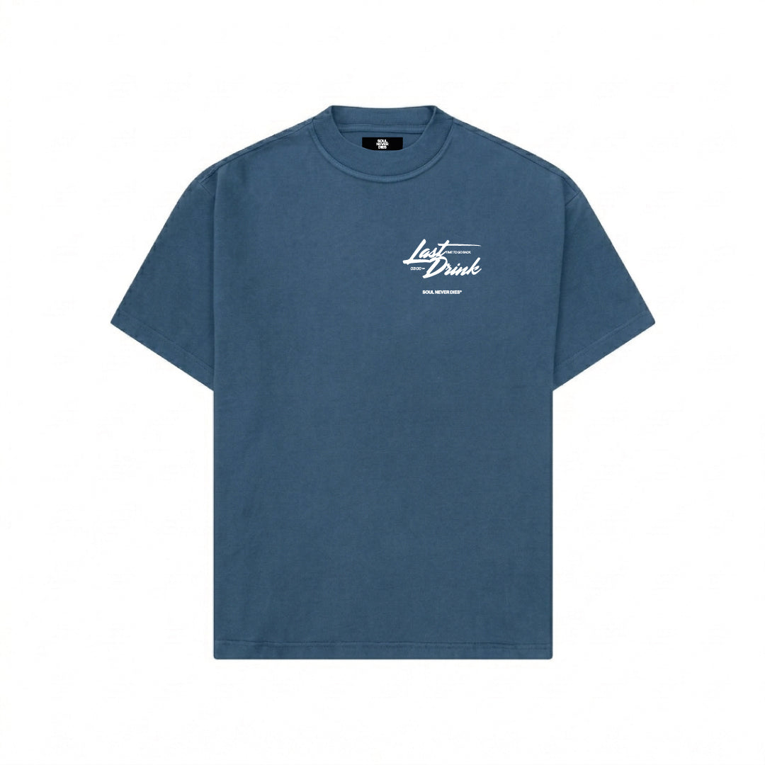 Camiseta Basica L.D - Azul