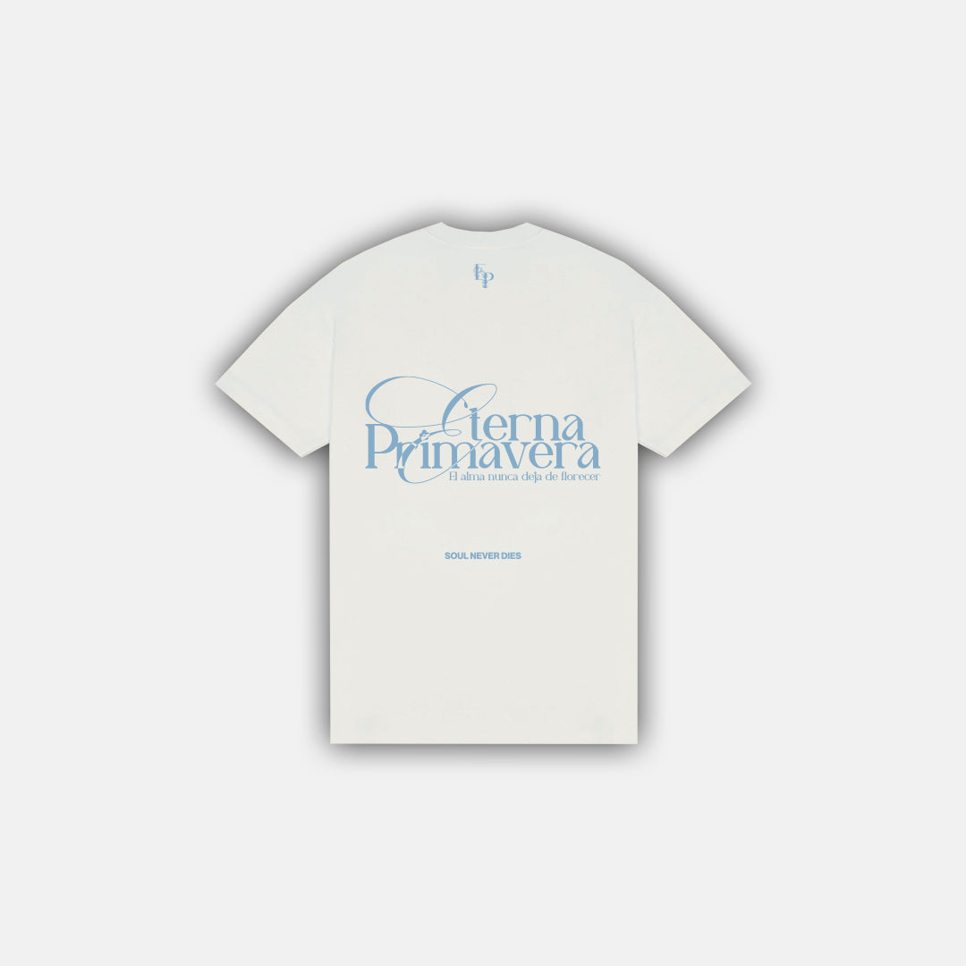 Camiseta Basica E.P Blanco Crema