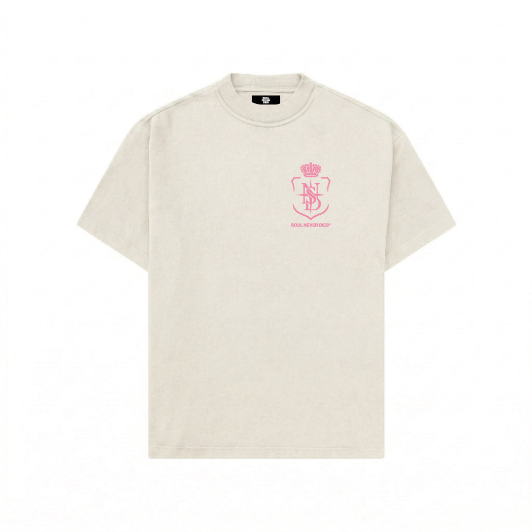 Camiseta Brindis - Blanco Crema