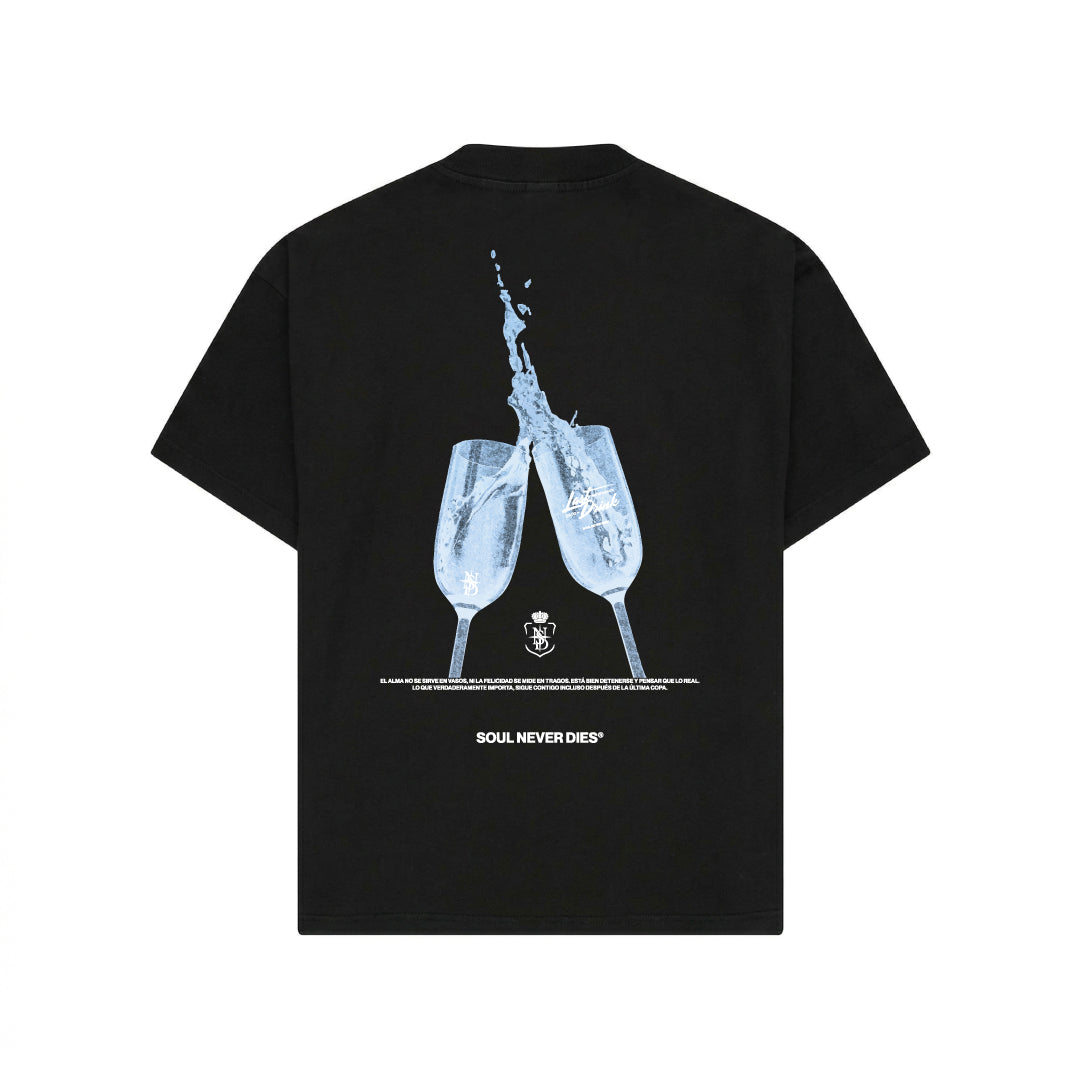 Camiseta Brindis - Negro