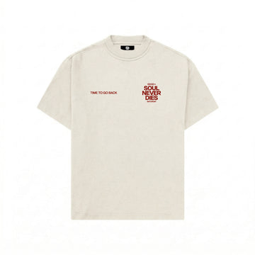 Camiseta Bucket - Blanco Crema