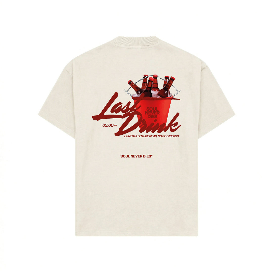 Camiseta Bucket - Blanco Crema