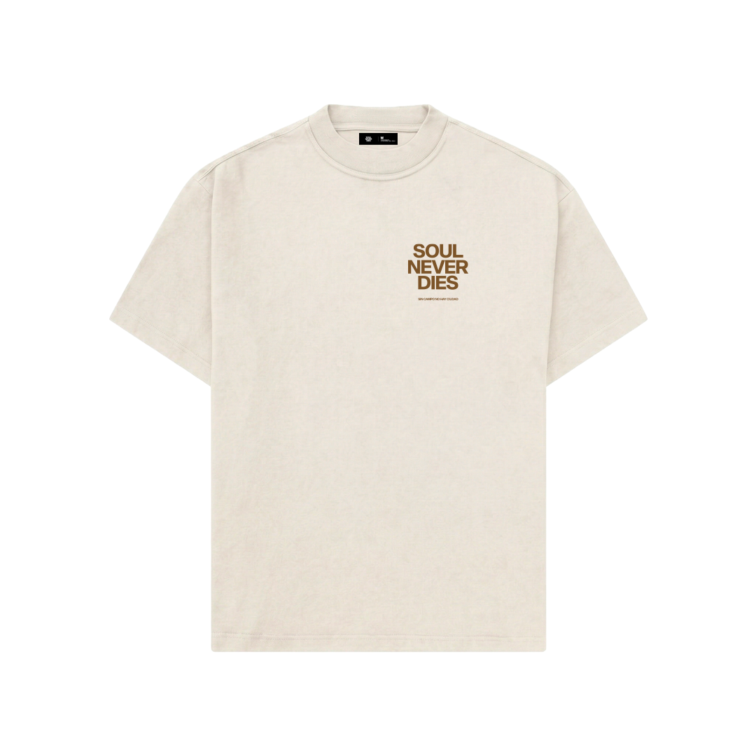 Camiseta CACAO - OPEN VAULT - BLANCO CREMA