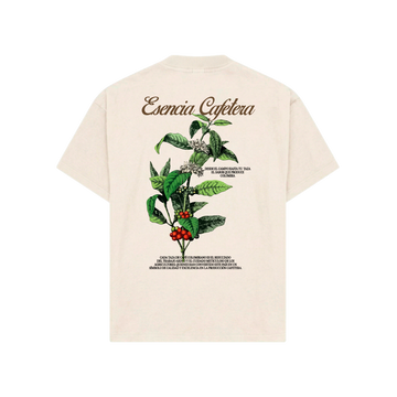 Camiseta CAFETERA - OPEN VAULT - Blanco crema