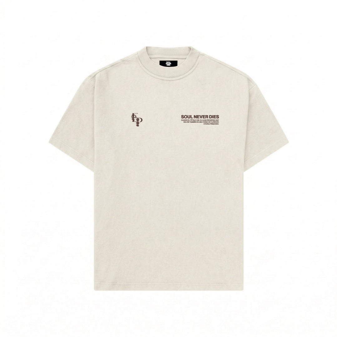 Camiseta Guayacán Blanco Crema