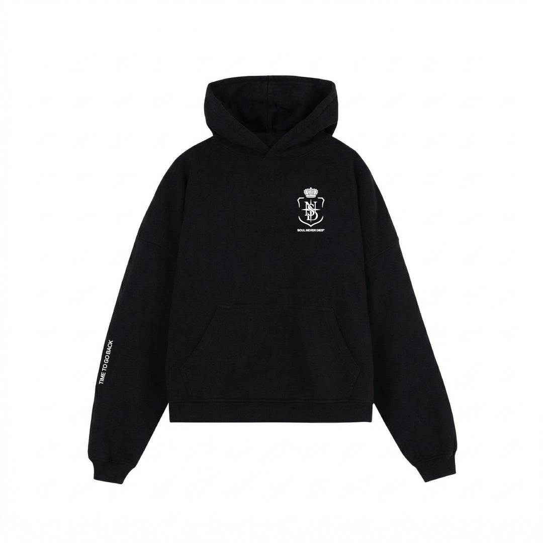Hoodie Last Drink - Negro