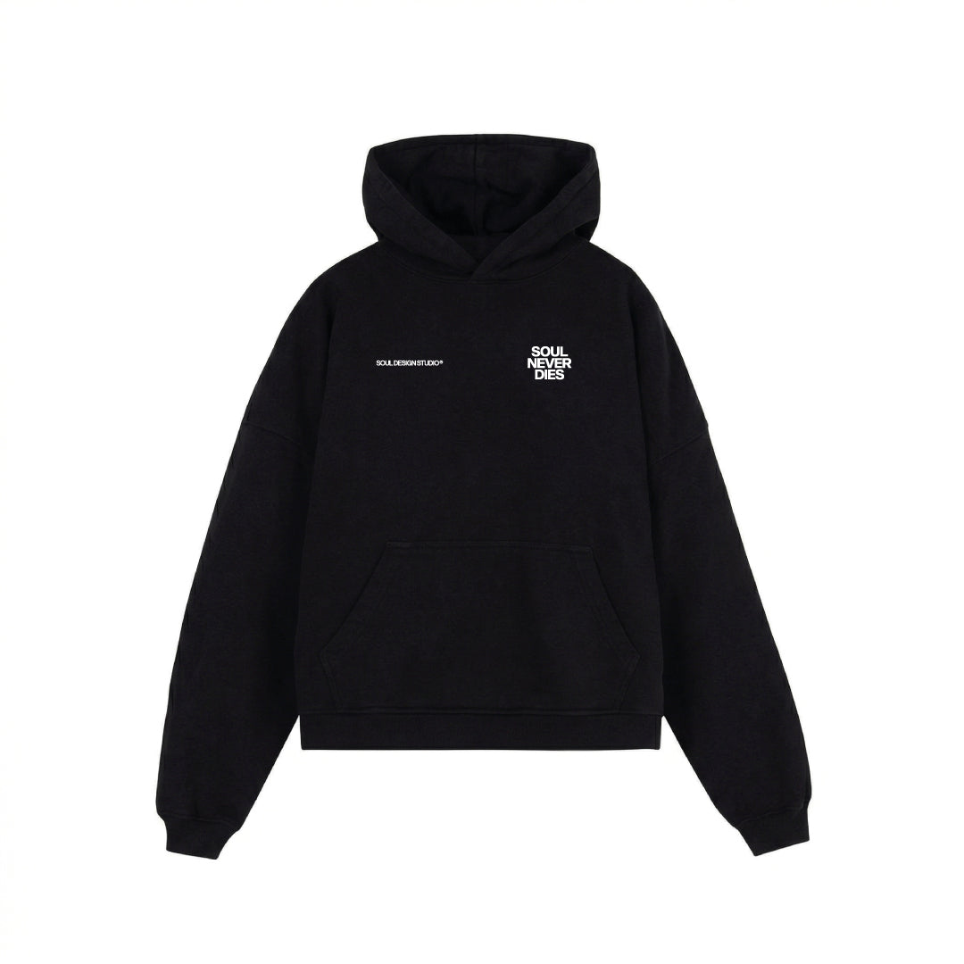 Hoodie Basic Eternal Essence - Negro
