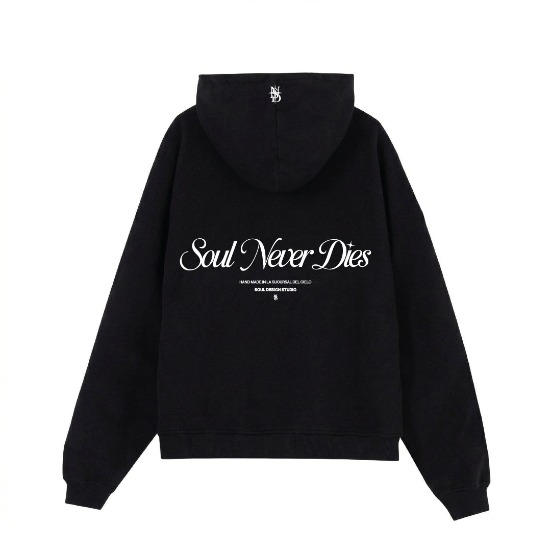 Hoodie Basic Eternal Essence - Negro
