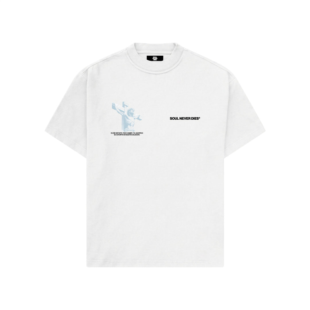 Camiseta J 3-16 - OPEN VAULT - Blanco