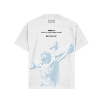 Camiseta J-3:16 - OPEN VAULT - Blanco