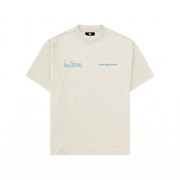 Camiseta Loro Flor Blanco Crema