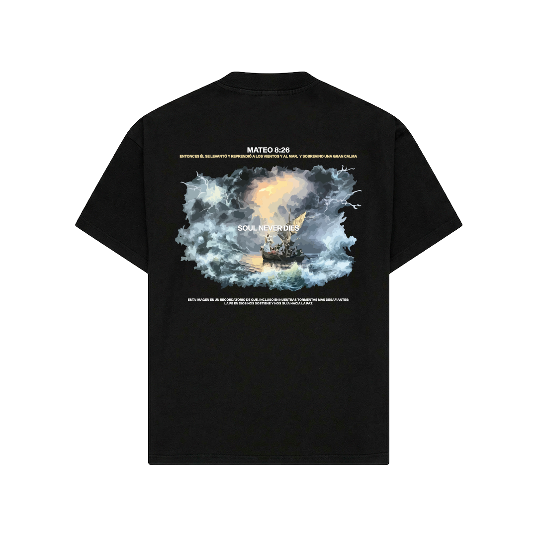 Camiseta M-8:26 - OPEN VAULT - Negro