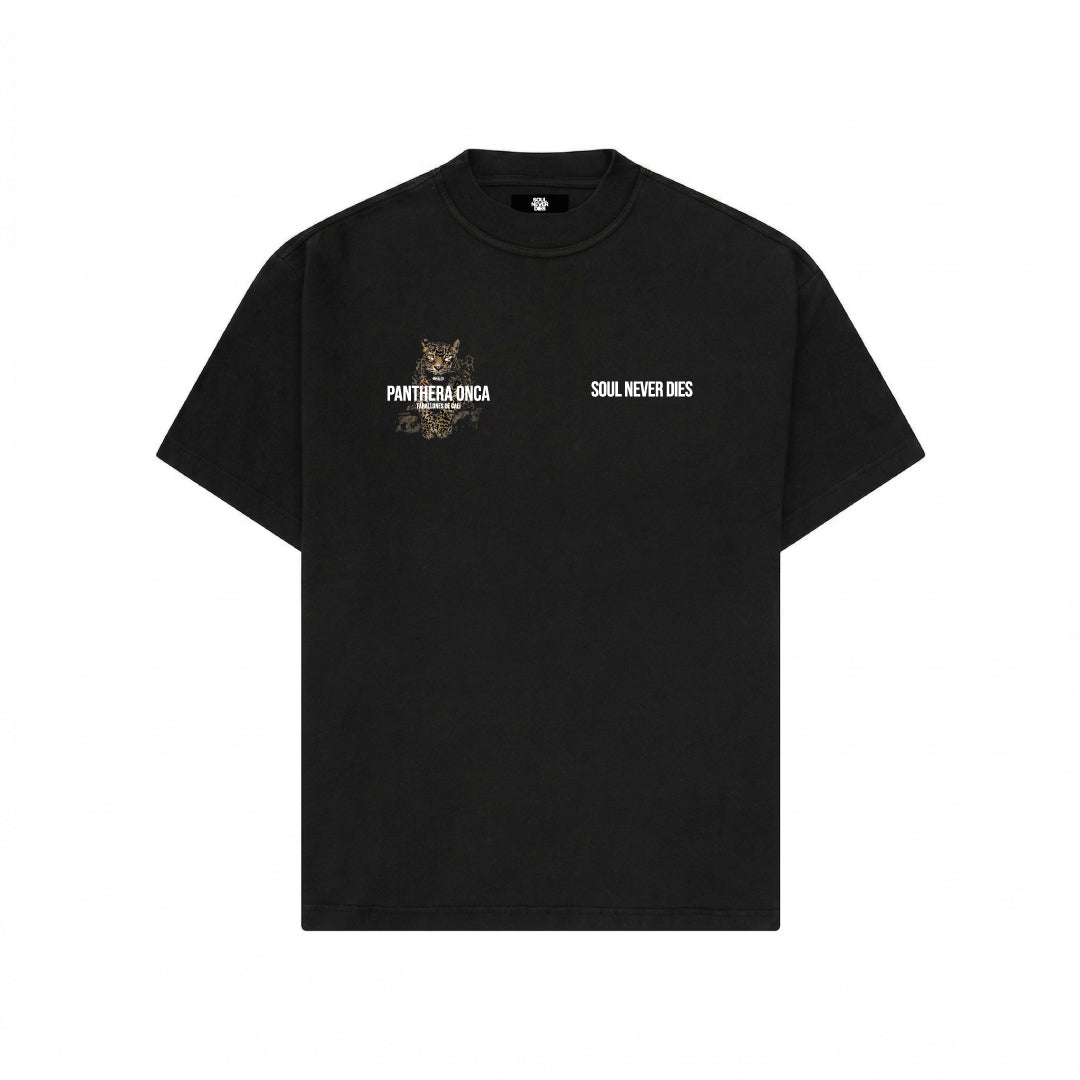 Camiseta Panthera Onca - OPEN VAULT - Negro