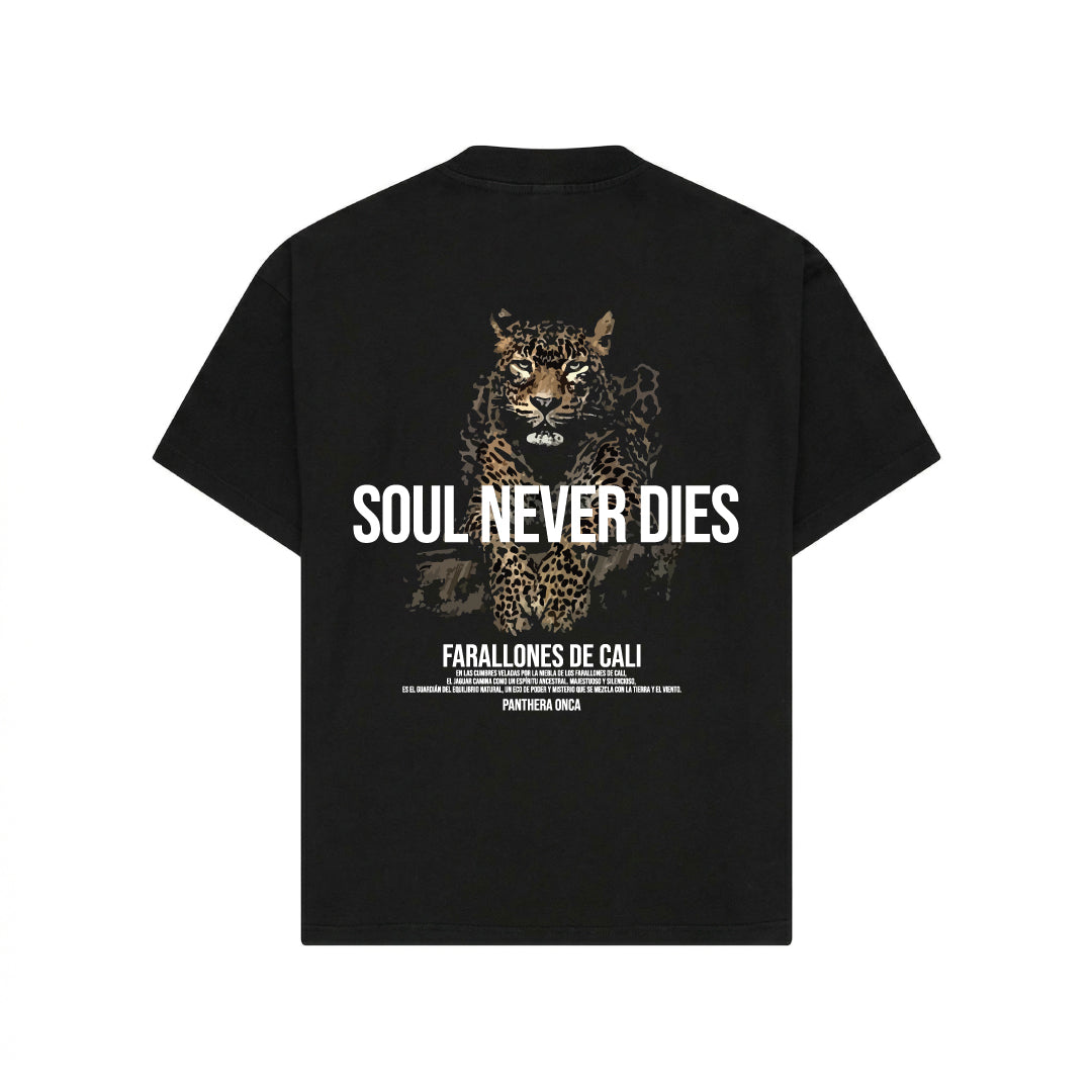Camiseta Panthera Onca - OPEN VAULT - Negro