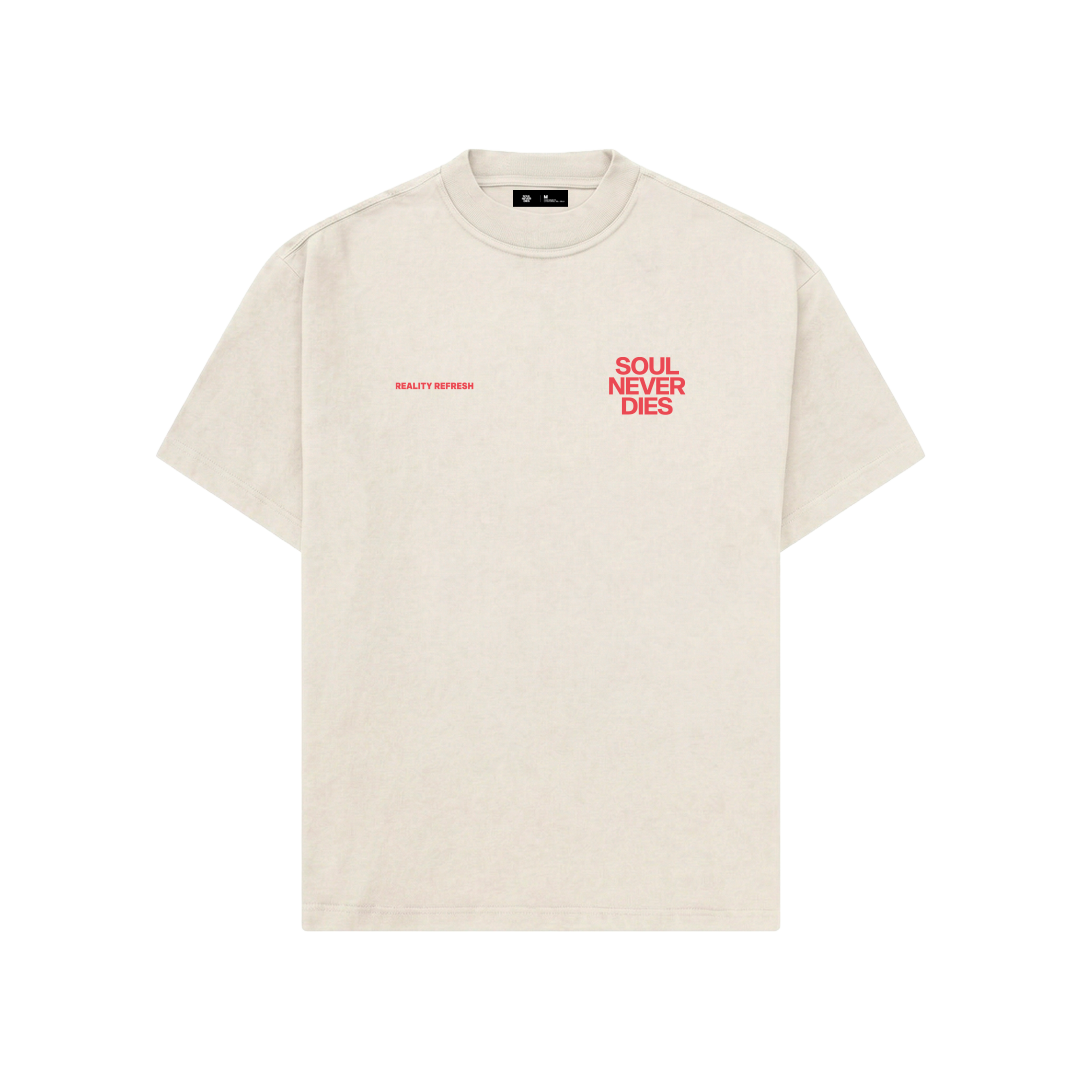 Camiseta DOOR - OPEN VAULT - BLANCO CREMA