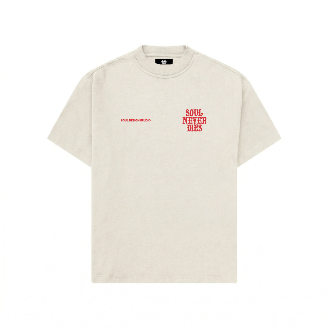 Camiseta SHERIFF- OPEN VAULT - BLANCO CREMA