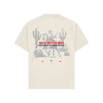Camiseta SHERIFF- OPEN VAULT - BLANCO CREMA