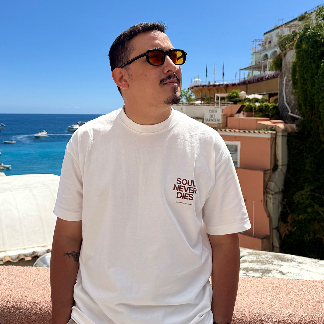 Camiseta CACAO - OPEN VAULT - BLANCO CREMA