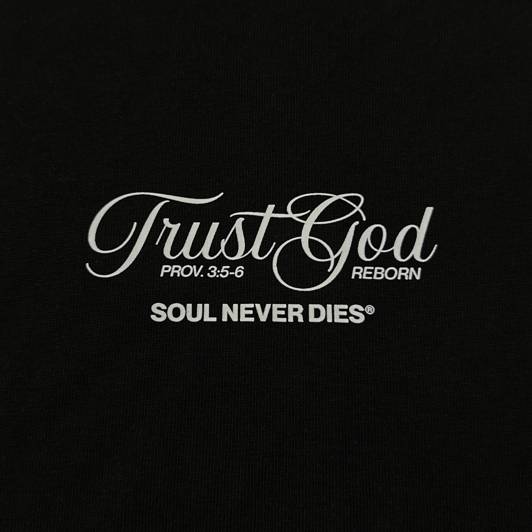 Camiseta PROV 3:5-6 - OPEN VAULT - Negro